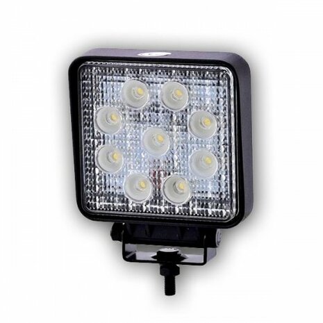 Phare de travail LED - 9 x LED - Câble 4m